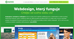 Desktop Screenshot of nuvio.cz